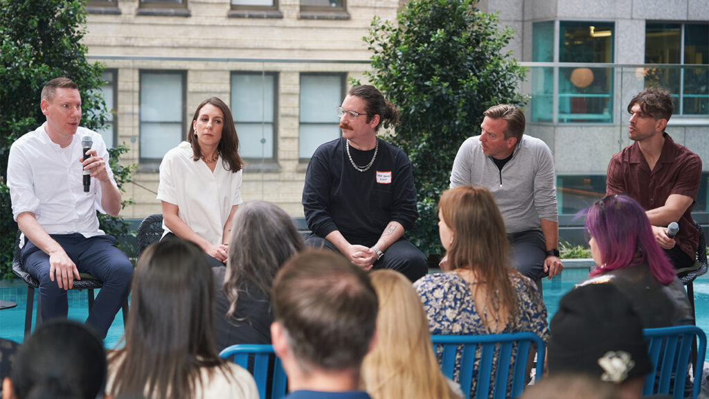 AI artificial intelligence in furniture design panel discussion with whotel and design philadelphia